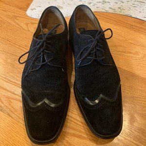 mezlan suede dress shoes